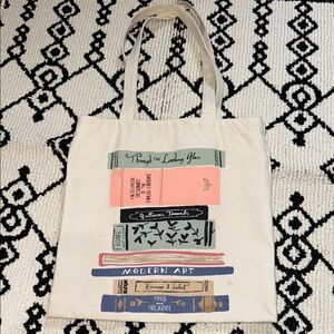 Kate Spade - Book Tote Canvas Bag